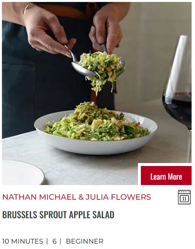 Brussel Sprout Apple Salad Recipe